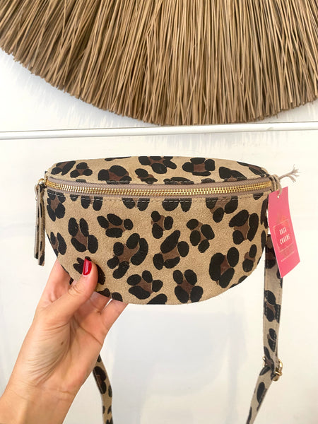 Bolsa de cintura/traçar leopardo